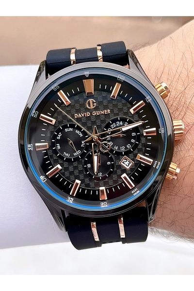 DAVID GUNER MEN'S WRIST WATCH