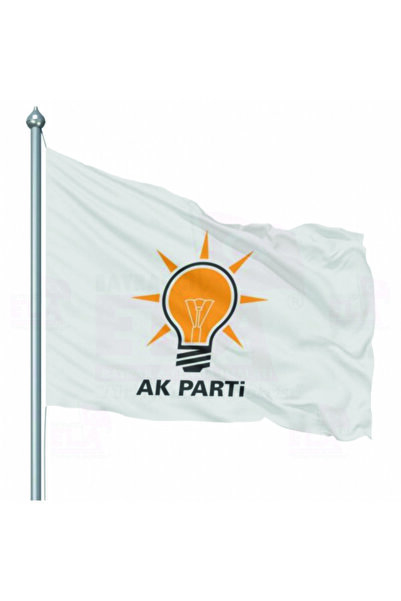 Özel Flama Bayrak AKP BAYRAK 70X105CM (ADALET VE KALKINMA PARTİSİ )
