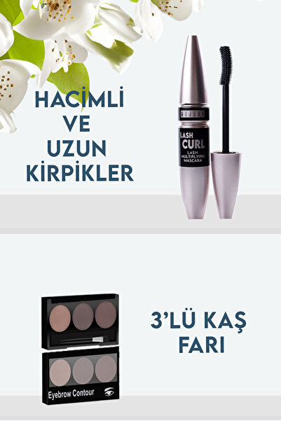 MUJGAN Kış Makyaj Seti 40 Parça Beyaz Ten