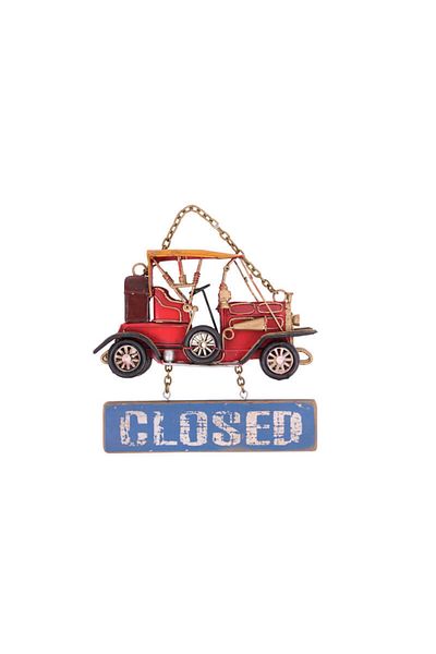 Afroditgifts Nostalgic Decorative Metal Door Lettering - Eck4060-2206