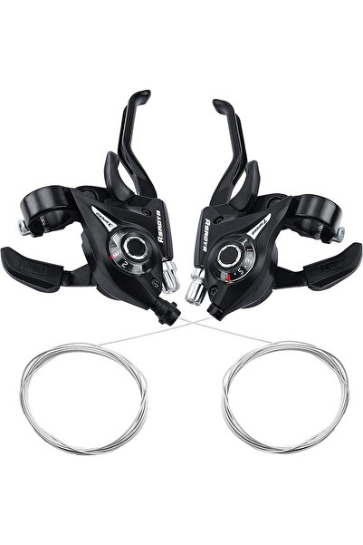 Pallero Asroya Bisiklet Kelebek Vites Kolu Fren Kol Takımı Shımano Kalitesinde 3x7 21 Vites Kol