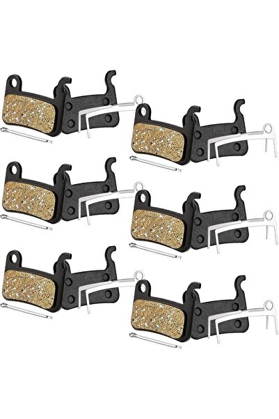 Pallero 6 Set Bisiklet Hidrolik Mekanik Disk Kaliper Fren Balatası Bisiklet Balata