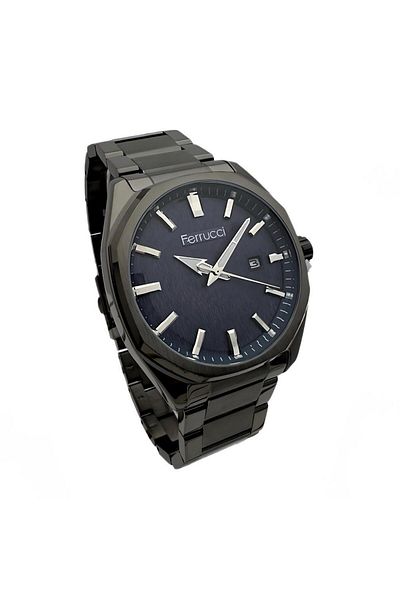 Ferrucci Fc 03244Tm.05 Men's Stainless Steel Band Wrist Watch.