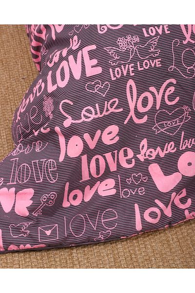 ENESSA SINGLE PERSON Duvet Cover SET LOVE (WITHOUT BEAUTY)