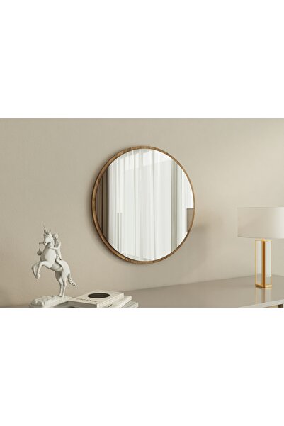 MONEayna Ozze Dekoratif Yuvarlak Salon Konsol Ofis Aynası