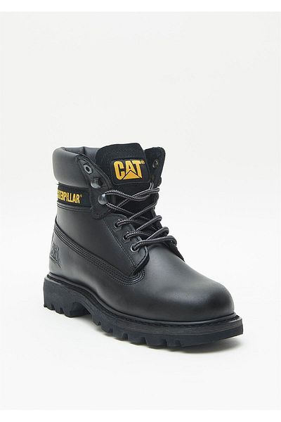 Caterpillar Colorado Γυναικείες Μαύρες Δερμάτινες Μπότες