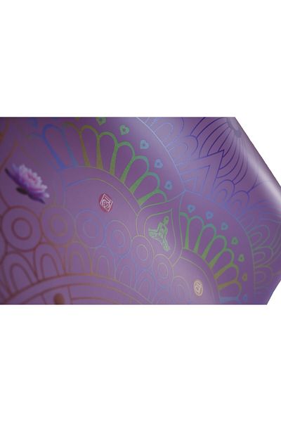 YogaTime Rubber Color Line 4 Mm Mandala Purple