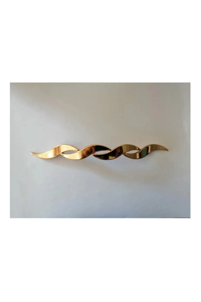 İNTERİO Mâner dulap sertar din aur împletit 160 mm 5 buc