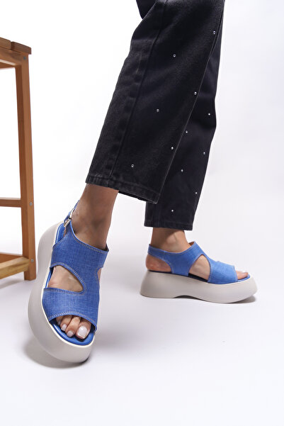 Riccon Dámské sandály Syelhona0012802 Jeans