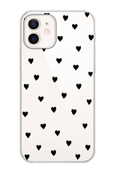 shoptocase Iphone 12 Kalpler Desenli Telefon Kılıfı