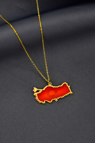 Sinsirella 925 Ayar Gümüş Gold-Rose Kaplama Rüya Serisi Cam Boyalı Ayyıldız T...