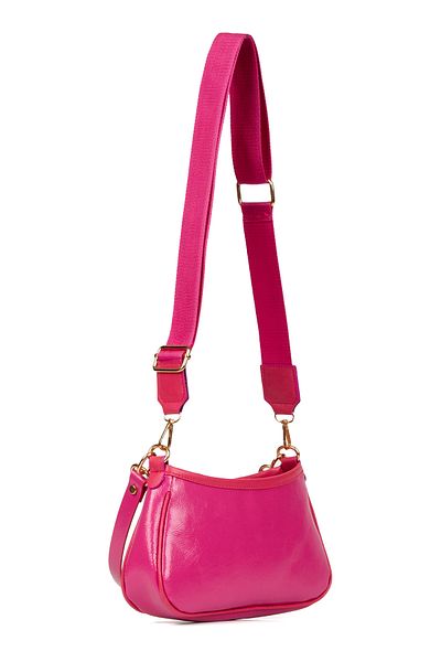 Newish Women's Adjustable Cross Strap Cross Hand And Shoulder Baguette Bag Handle Bag