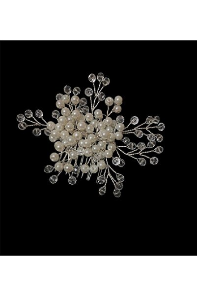 QUEENVİP Αξεσουάρ για νυφικά μαλλιά, νυφική ​​φουρκέτα, βραδινή φόρεμα κούμπω...