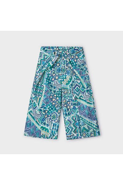 MAYORAL Pantaloni casual retro cu șal pentru fete albastru L24Y3536
