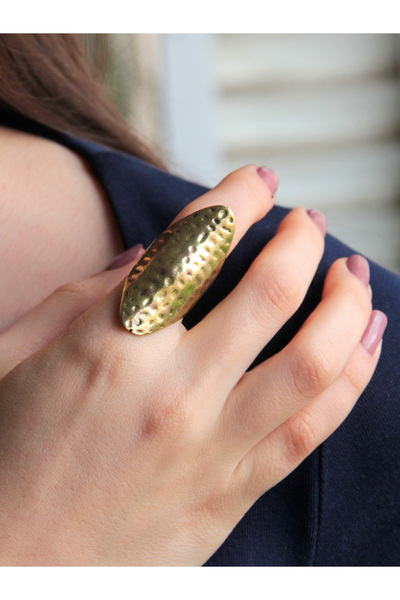 esha Trend Büyük Model Antik Eskitme Ayarlanabilir Yüzük