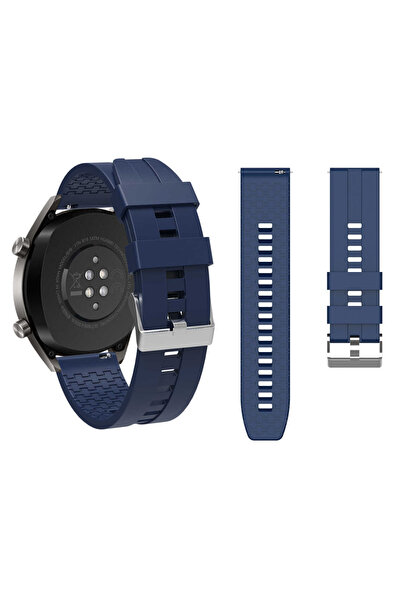 İncisoft Amazfit Gtr 2 / Gtr 2e / Gtr 47mm Uyumlu 22mm Kordon İçi Desenli Yum...