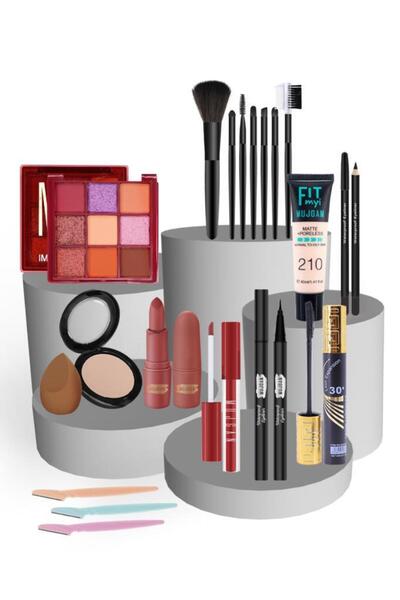 MUJGAN Müzik Serisi Rock N'Roll 19 Parça Makyaj Seti Esmer Ten