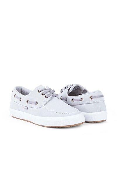 BUCKHEAD 4320 Edoras Gri Yazlık Keten Comfort Sneaker Spor Ayakkabı