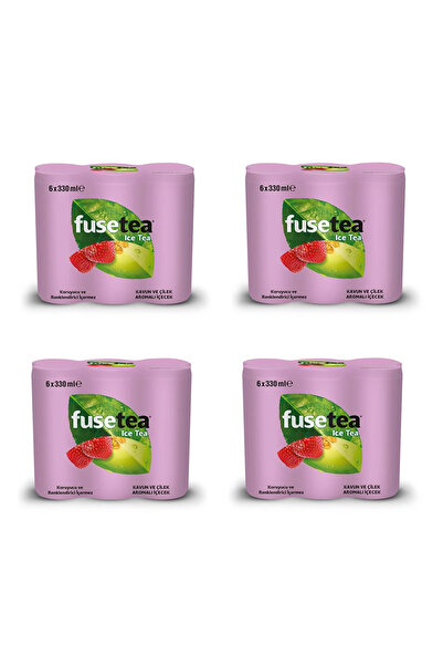 Fuse Tea Kavun Ve Çilek Aromalı Soğuk Çay 330 Ml X 24 Adet