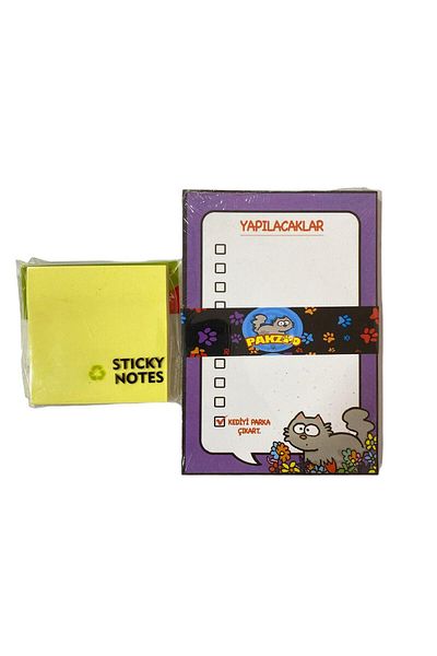 Dudo Baby Colorful Adhesive Note Paper Postit And To Do List Note Holder