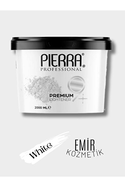 PİERRA Professional Beyaz (White) 1/1.5 Toz Saç Açıcı 2000ml