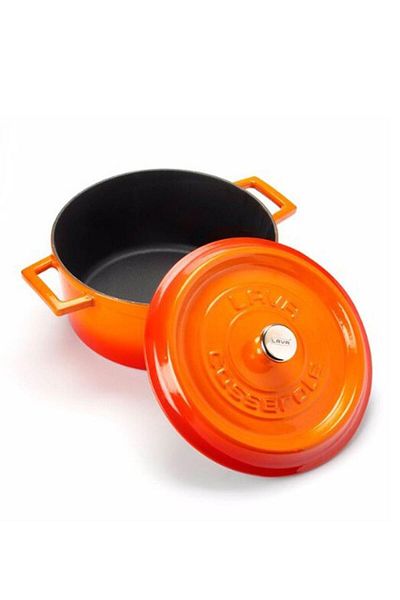 Lava 28 cm Round Deep Pot - Trendy