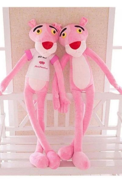 LRS STORE Pink Panther 57 cm Pink Panther Plush Imported Fabric High Quality Toy Gift