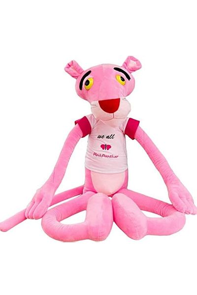 LRS STORE Pink Panther 57 cm Pink Panther Plush Imported Fabric High Quality Toy Gift