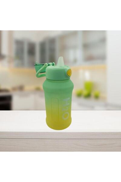 Hediye Vakti Polycarbonate H2o Motivational Water Bottle 1 L