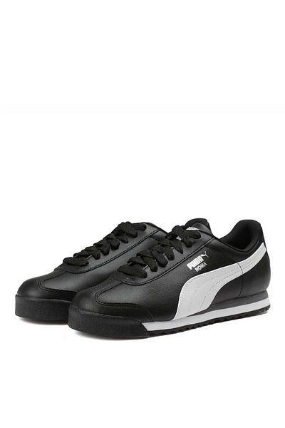 Puma Pantofi casual pentru bărbați Roma Basic, alb și negru353572-11