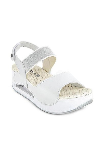 Muya Podium 33227-019 Sandale pentru femei cu talpă Air-Max Alb 36-40