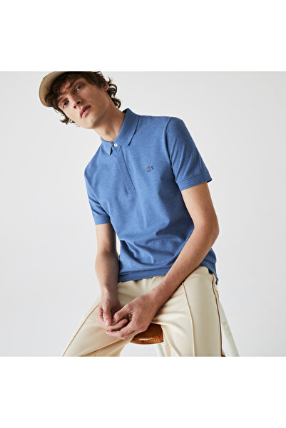 Lacoste Blue Paris Polo - Ανδρική κανονική εφαρμογή