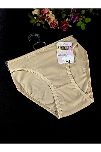 red iç giyim Red Happy Day Cotton Women's Panties 6 Pack