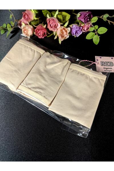 red iç giyim Chiloți de damă din bumbac Happy Day, pachet de 6