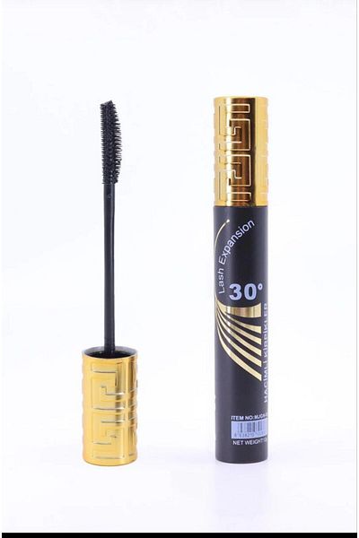 MUJGAN Aifeiya Lash Expansion 24 Hour Resistant Black Mascara with Gold Cover