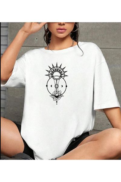 Pelna Μπλουζάκι Unisex Print Crew Neck PELNA