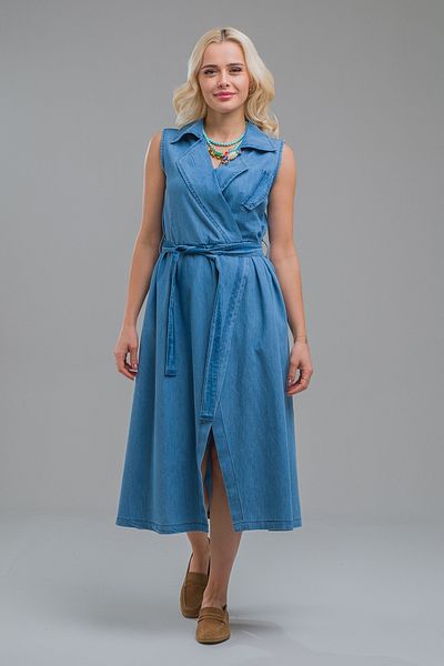 Bold & Young Rochie pentru bărbați, cu guler, blugi, cu buzunare