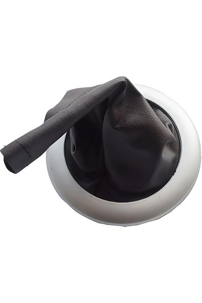 Car19 Megane II Gear Shift Bellows Megan 2 Leather (grey Framed)