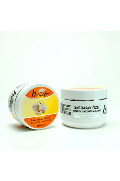 Habipoğlu كريم العناية المكثفة بالشعر بخلاصة الثوم 250 مل