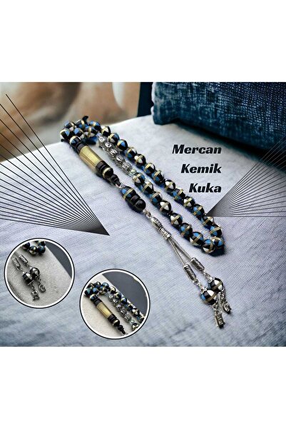 Kuka SARMAL MINE İŞLEMELI KUKA TESBIH KİŞİYE İSME ÖZEL İSİMLİ ÖZEL KUTUSUNDA TESLIM