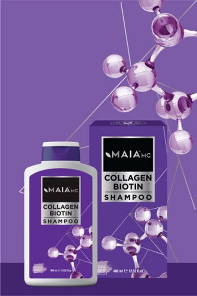 Maia mc 400 Ml Collagen and Biotin Shampoo