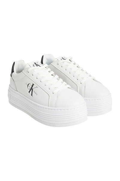 Calvin Klein Sneaker Kadın / Kız Bright White/Black