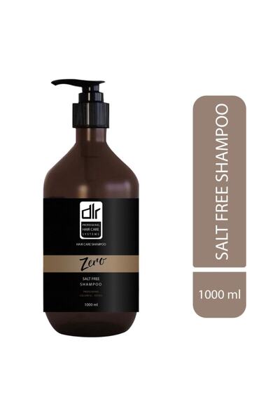 DLR Zero Tuzsuz Şampuan 1000 ml - Profesyonel Kuaför Kalitesinde Onarıcı Ve Parlaklık!