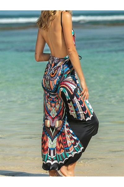 SAILOR moda Hawaii 2 Pareo δεν εμφανίζει εσώρουχα