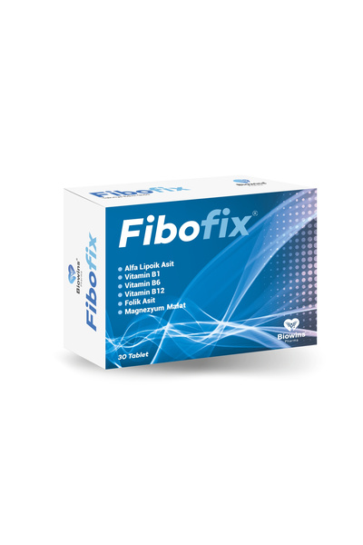 Biowins Pharma Fibofix Alfa Lipoik Asit, Vitamin B1,b6,b12, Mg Ve Folik Asit ...