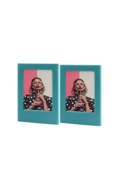 Fujifilm Instax Mini Film Uyumlu 2'li Mıknatıslı Fotoğraf Çerçeve Seti