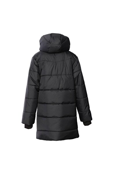 hummel Cason Kız Çocuk Siyah Kapüşonlu Şişme Mont