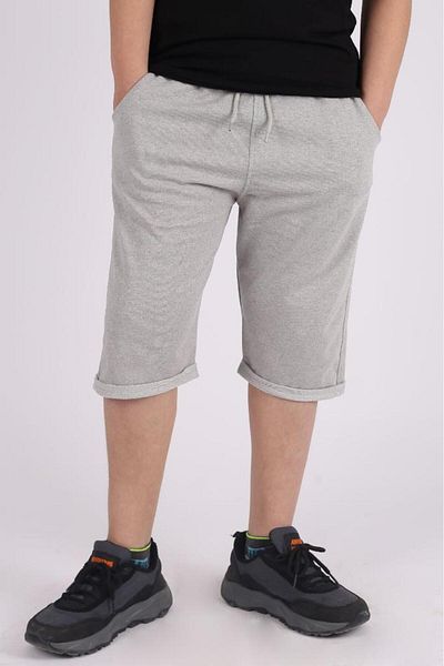 COSBA kids wear Boy's Basic Double Leg Pocket Shorts Capri