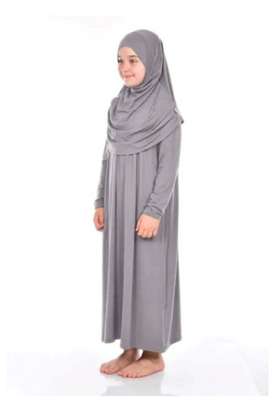 ZAHRANUR HİJAB CHILDREN'S PRAYER DRESS (CHILDREN'S PRAYER AND PRAYER DRESS)