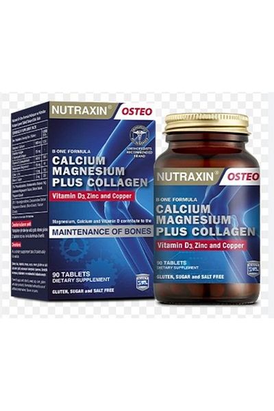 Nutraxin OsteoBOneFormula- Camg+collagen 90 Tablets